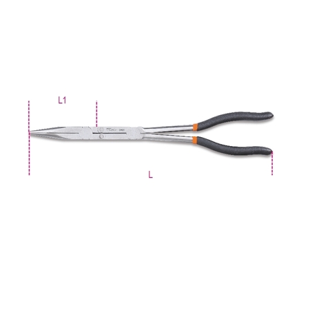 BETA Extra-Long Knurled Double Plier 010090058
